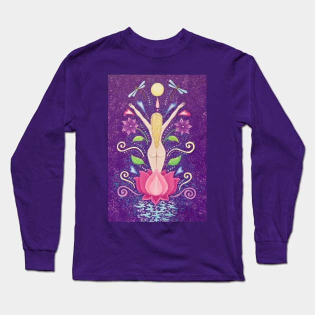 Universal Love and Peace Long Sleeve T-Shirt by SoozieWray